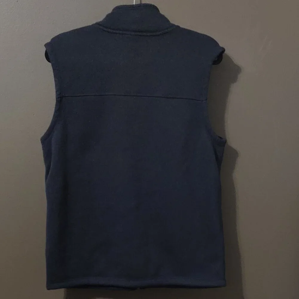 The North Face Men's Black Fleece Sweater Vest SIZE MEDIUM